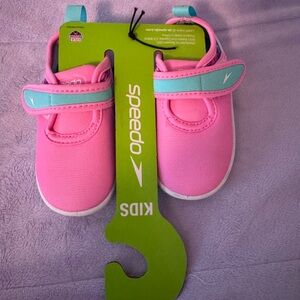 Speedo Kids Pink and Aqua Water Shoes